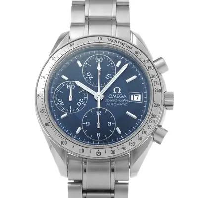 Omega Speedmaster Date 3513.8 Blue Chronograph