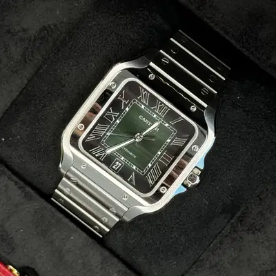 Cartier Santos de Cartier Green WSSA0062