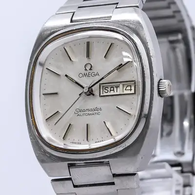 Omega **OH OMEGA Seamaster Cal.1020 Day/Date TV