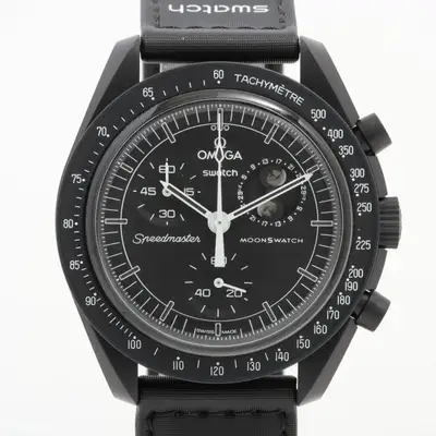 Omega x swatch Speedmaster missions Toe