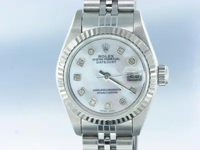 Rolex DATEJUST STAINLESS STEEL DIAMOND OYSTER
