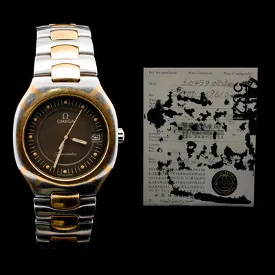 Omega Seamaster Polaris Tropical Steel Gold
