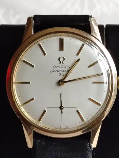 Omega Seamaster 30 Gold Plated