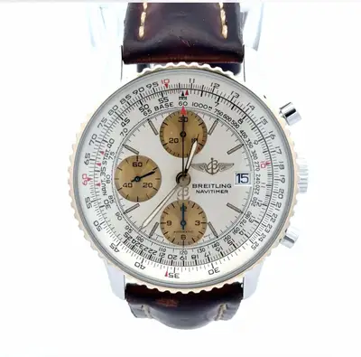 Breitling Navitimer Chronograph 18K Yellow Gold/Steel