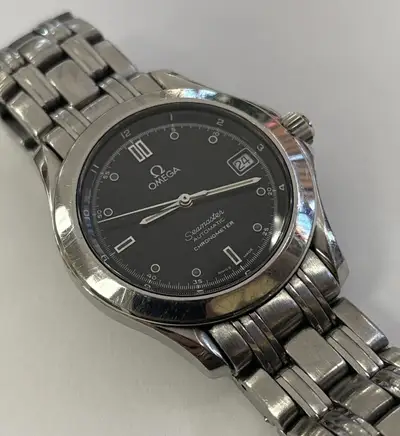 Omega Seamaster Chronometer Date Steel Bracelet