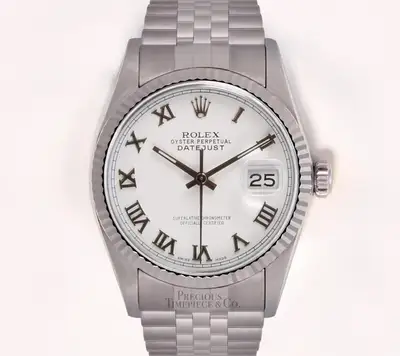 Rolex Datejust Stainless Steel Jubilee 18k