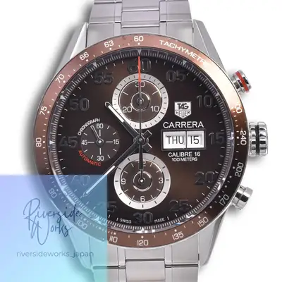 TAG Heuer CV2A12.BA0796 Carrera Chronograph Brown