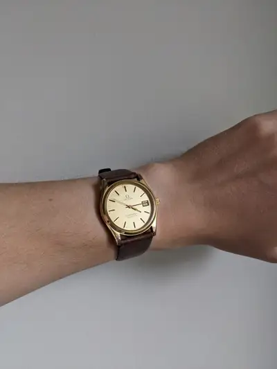 Omega Seamaster Cal.1342 Gold plated Stardust