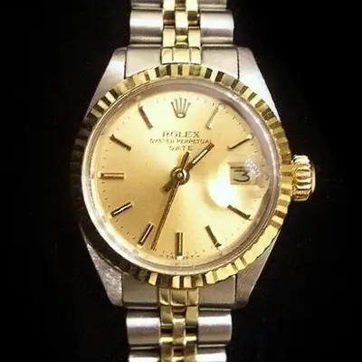 Rolex Date 6917 2tone 14K Yellow