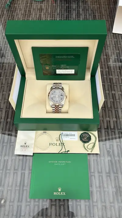 Rolex Datejust Wimbledon 41 Jubilee Steel/Rose