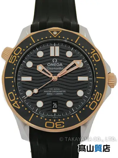 Omega Seamaster 21022422001002 Stainless Steel Rubber