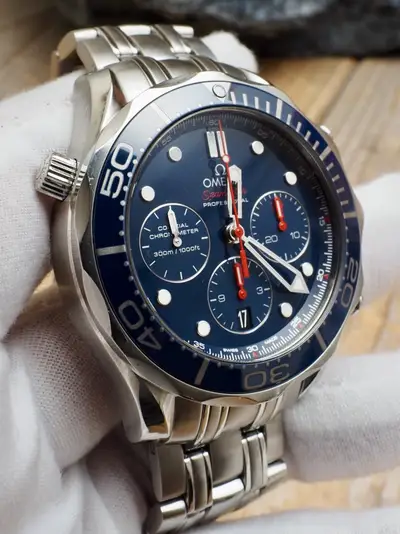 Omega Seamaster 300 Chronograph Ceramic Bezel