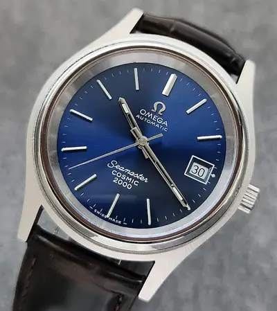 Omega SEAMASTER COSMIC2000 DATE CAL1012 17J