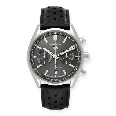 TAG Heuer Carrera Chronograph Leather Strap
