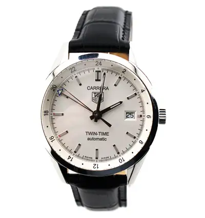 TAG Heuer Carrera Twin-Time GMT Black
