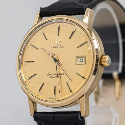 Omega **NEAR OMEGA Seamaster Cal.1342 Push Crown
