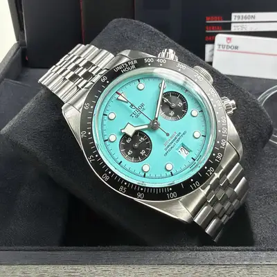 Tudor Black Bay Chrono Flamingo January
