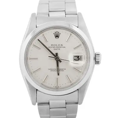 Rolex Oyster Perpetual Date SILVER Stainless