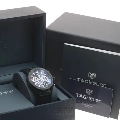 TAG Heuer Carrera CBG2A91.FT6173 Black;Clear