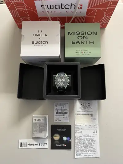 Omega x Swatch Mission On Earth