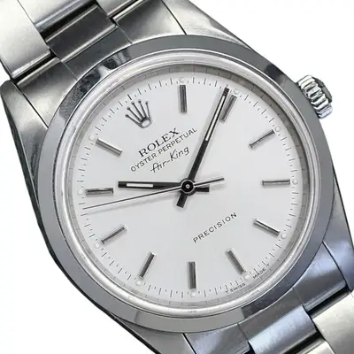 Rolex Air-King 14000 Steel Silver Oyster