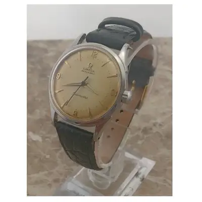 Omega Retro Steel Omega SeaMaster Bumper Wrist