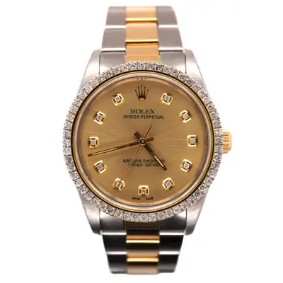 Rolex Oyster Perpetual 18k Yellow Gold