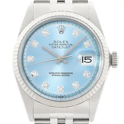 Rolex Datejust Ice Blue Diamond 18K