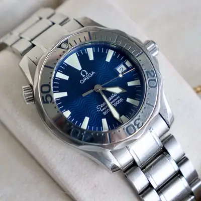 Omega Seamaster Pro Electric Blue SERVICE