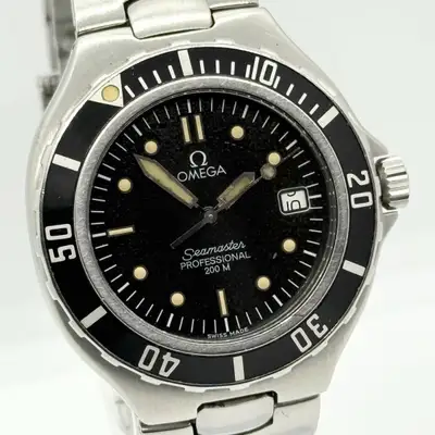 Omega Seamaster Professional Black Pre-bonded Working