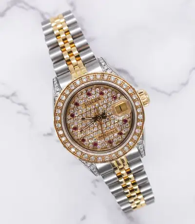 Rolex Datejust Fully Loaded with PAVE