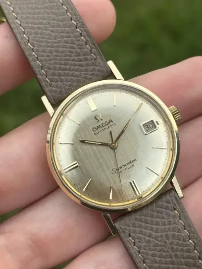 Omega Seamaster Deville 14KGF Gold