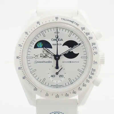 Omega x swatch Speedmaster missions Toe