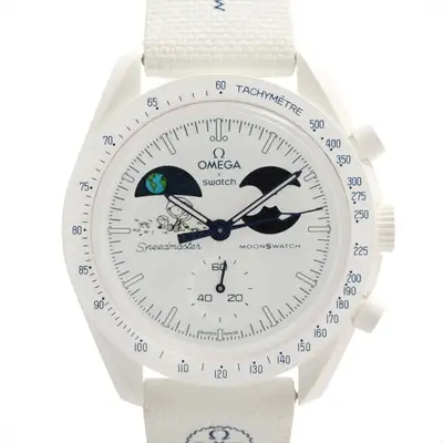 Omega x swatch Speedmaster missions Toe