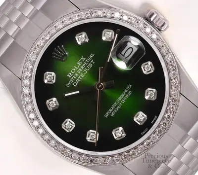 Rolex Datejust SS Jubilee Diamond Bezel