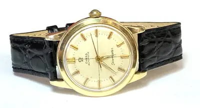 Omega Seamaster 14k Solid Gold cal