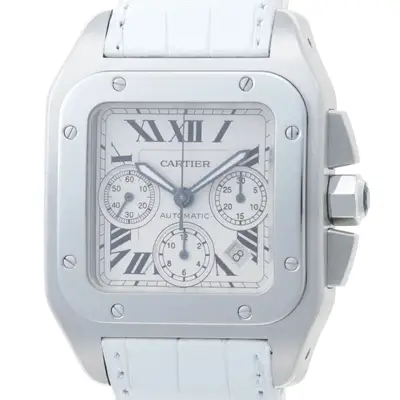 Cartier Santos 100 XL Chronograph W20090X8