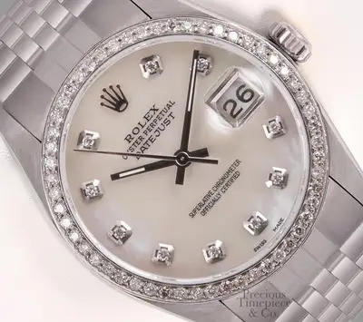 Rolex Datejust Stainless Steel Jubilee Diamond