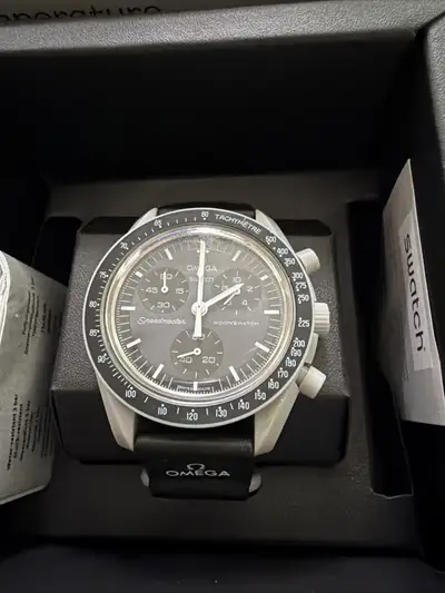 Omega x Swatch Speedmaster MoonSwatch Black