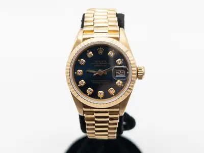 Rolex $25,000 ROLEX DATEJUST DIAMOND 18k Yellow
