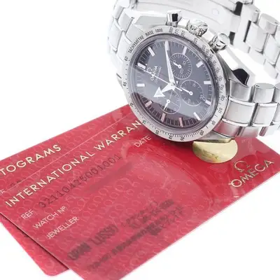 Omega OMEGA SPEEDMASTER BROAD ARROW 321.10.42.50.01.001 42mm SS Black #C18600