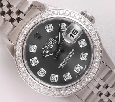 Rolex Datejust Stainless Steel Jubilee Gray