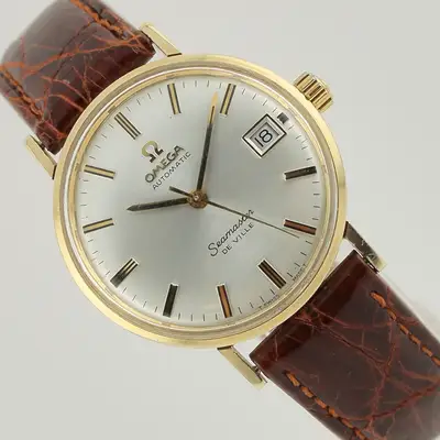 Omega Seamaster De Ville Gold Tone