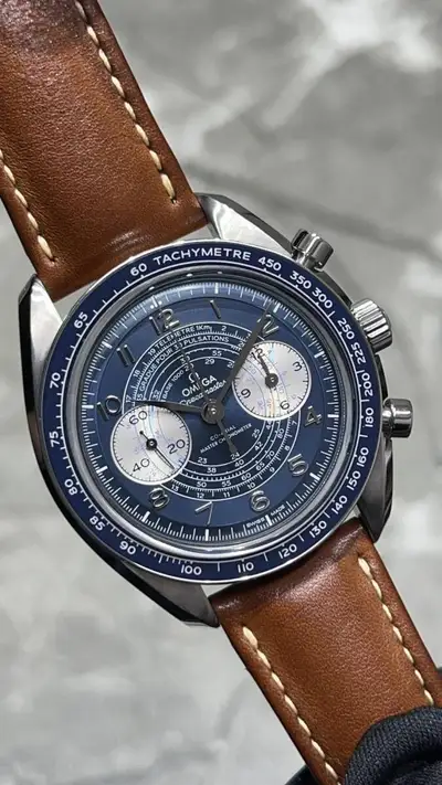 Omega Speedmaster Chronoscope Stainless Steel Wind