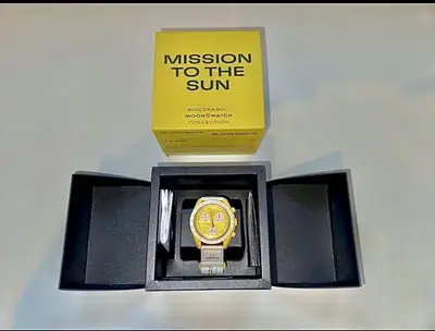 Omega x Swatch Speedmaster MoonSwatch Sun