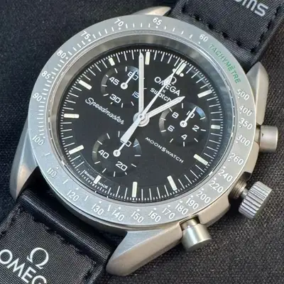 Omega Titanium Coated Metal Case MOON OMEGA