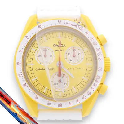 Omega x Swatch Speedmaster SO33J100 Yellow
