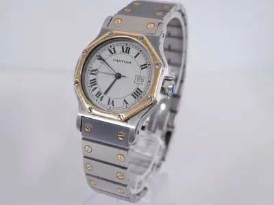 Cartier Santos Octagon LM 2966 Stainless