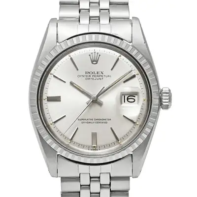 Rolex Datejust 1603 Silver Case Size