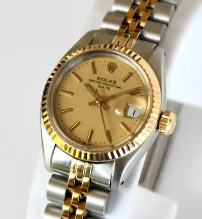 Rolex WOMEN'S DATEJUST ref. 6919, 18K